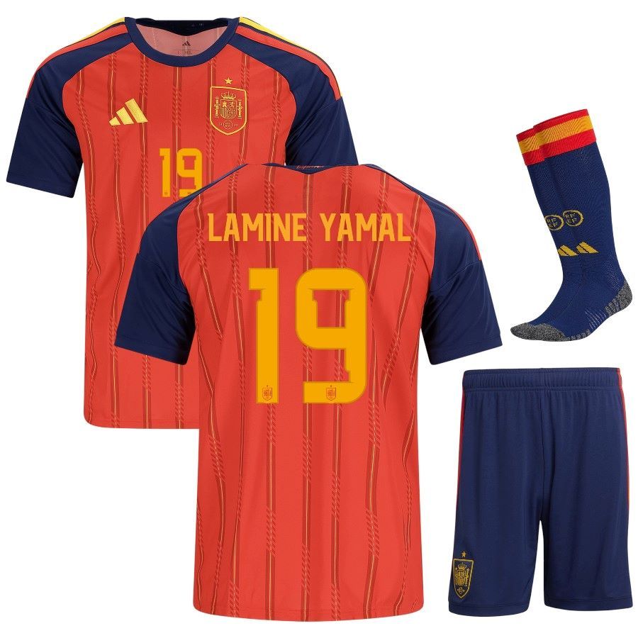 Maillot Kit Enfant Espagne Domicile 2026 2027 Lamine Yamal