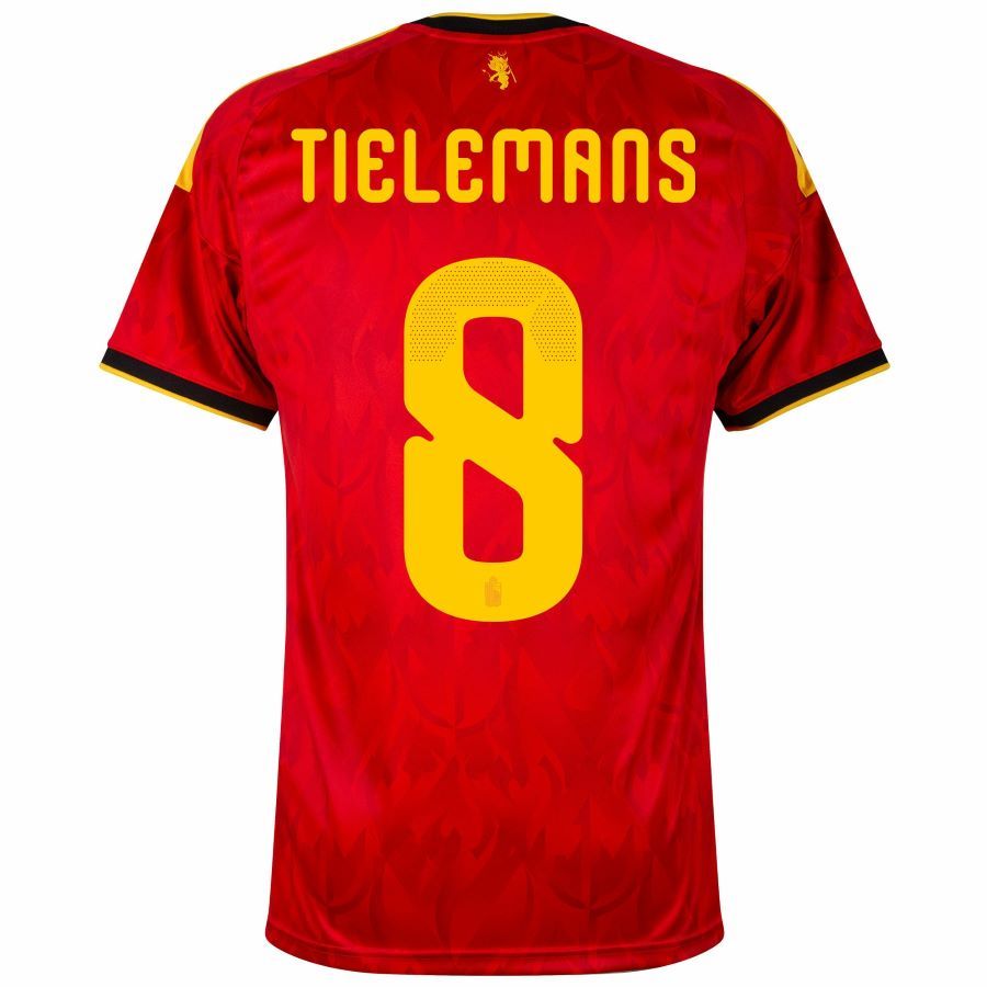 Maillot Belgique Domicile 2026 2027 Tielemans