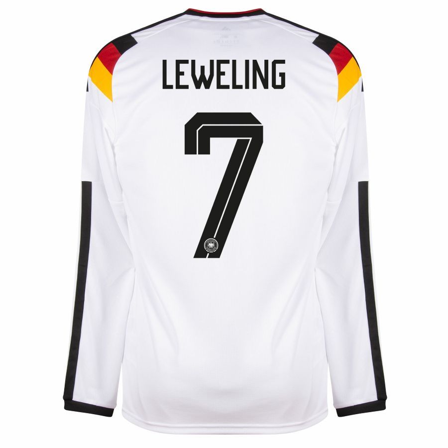 Maillot Allemagne Domicile 2026 2027 Leweling Manches Longues
