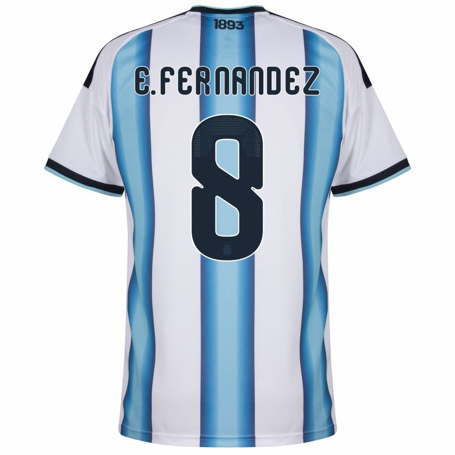 Maillot Argentine Domicile 2026 2027 E. Fernandez