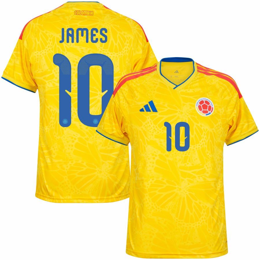 Maillot Colombie Domicile 2026 2027 James