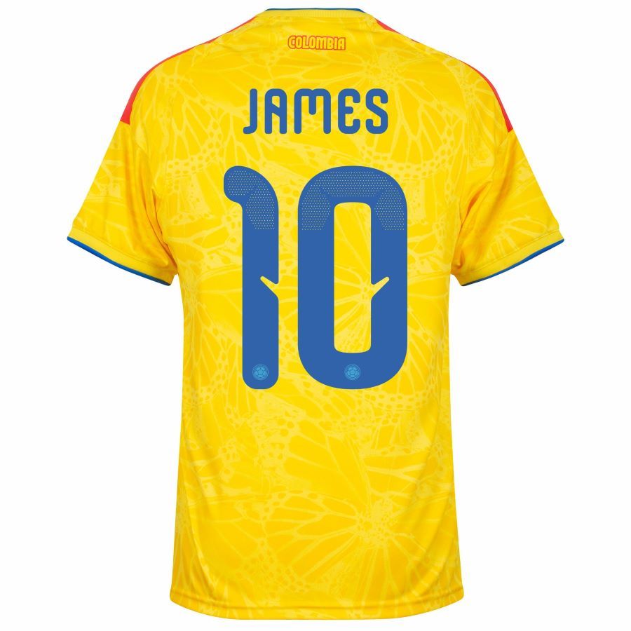 Maillot Colombie Domicile 2026 2027 James