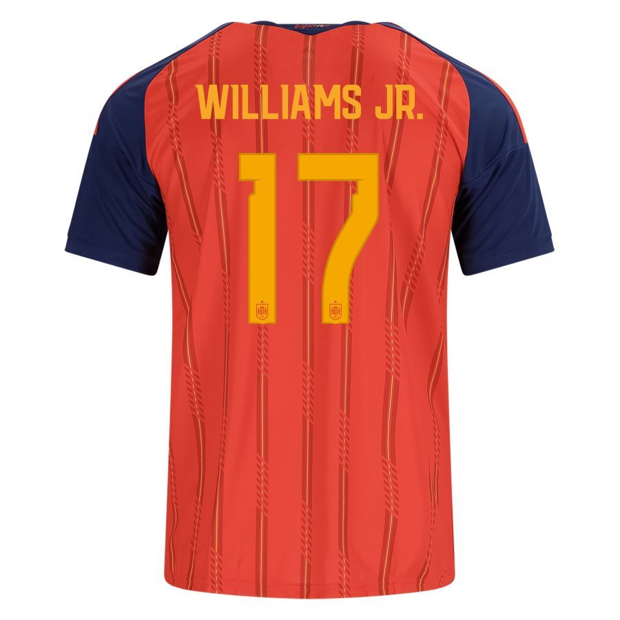 Maillot Kit Enfant Espagne Domicile 2026 2027 Williams Jr.