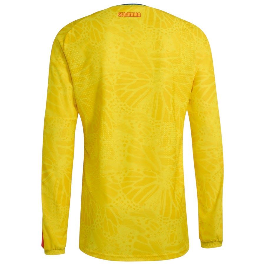 Maillot Colombie Domicile 2026 2027 Manches Longues