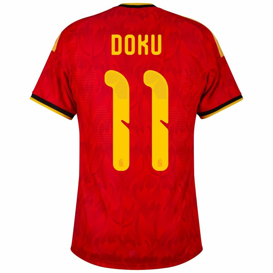 Maillot Belgique Domicile 2026 2027 Doku