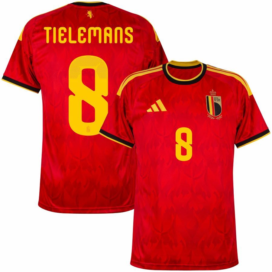 Maillot Belgique Domicile 2026 2027 Tielemans