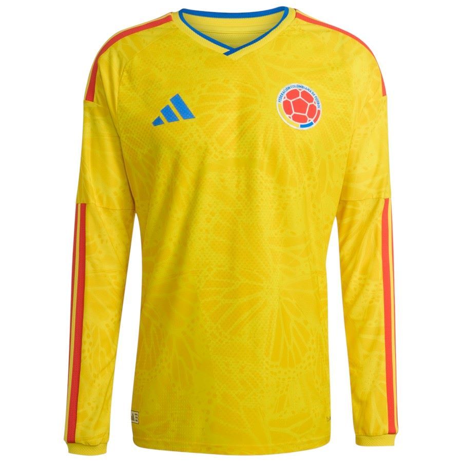 Maillot Colombie Domicile 2026 2027 Manches Longues