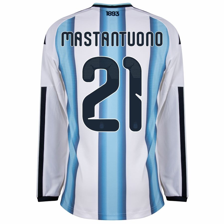 Maillot Argentine Domicile 2026 2027 Mastantuono