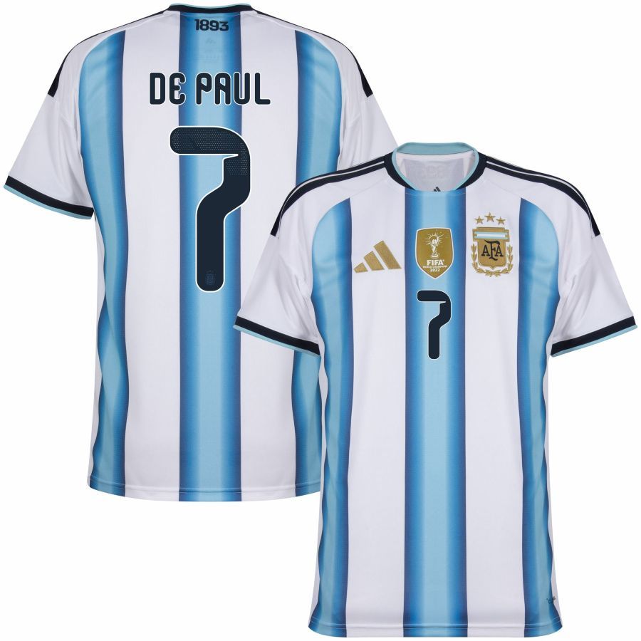 Maillot Argentine Domicile 2026 2027 De Paul