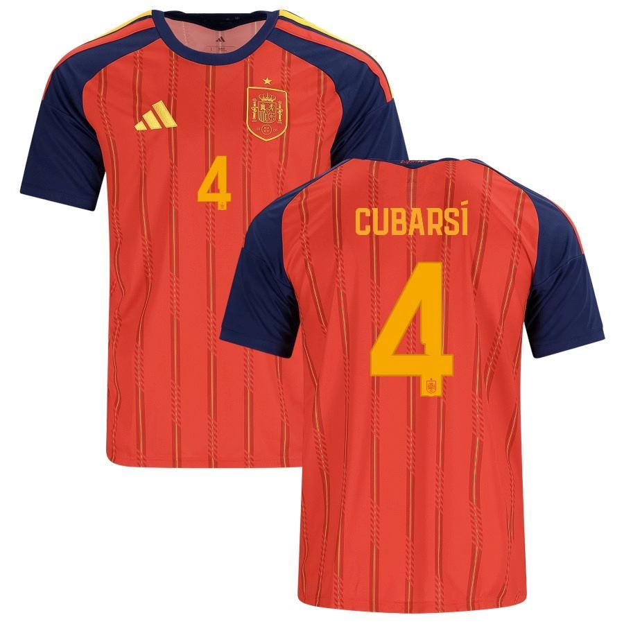 Maillot Espagne Domicile 2026 2027 Cubarsi