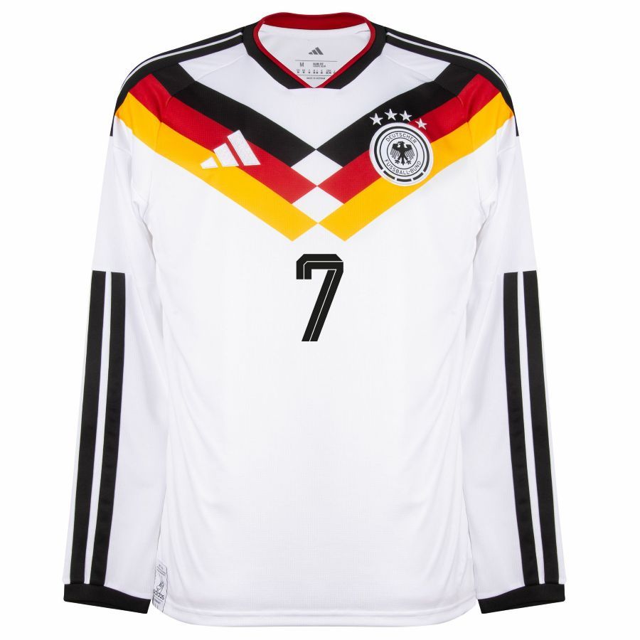 Maillot Allemagne Domicile 2026 2027 Leweling Manches Longues