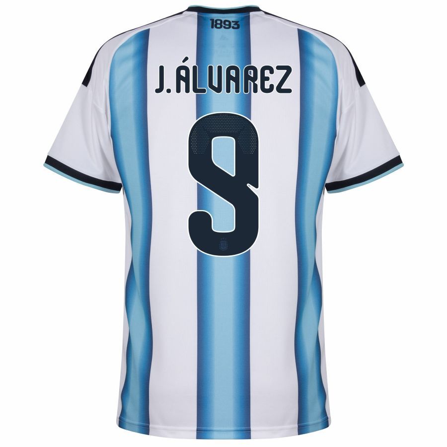 Maillot Argentine Domicile 2026 2027 J. Alvarez