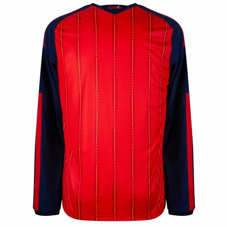 Maillot Espagne 2026 2027 Domicile Manches Longues