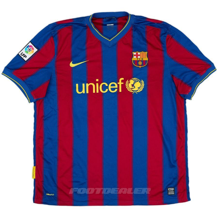 Maillot Barca Domicile 2009 2010 Messi