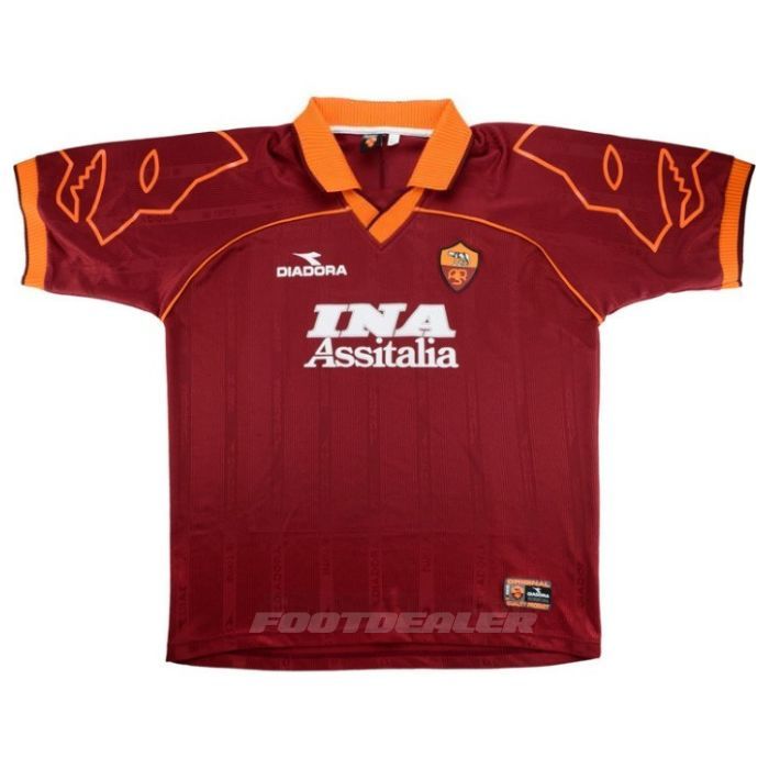 Maillot RETRO-AS ROMA Domicile 1999 2000