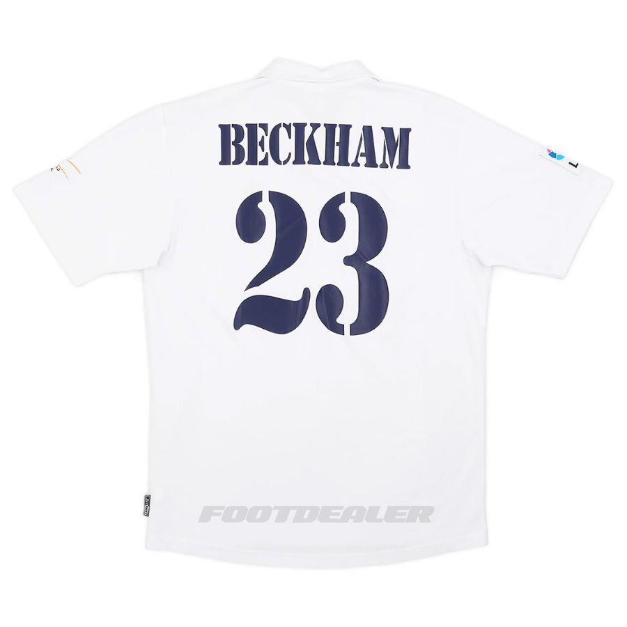 Maillot Real Madrid Domicile 2002 2003 Backham