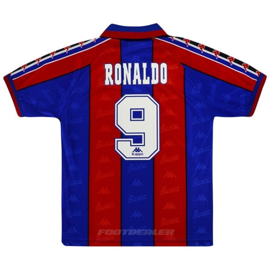Maillot Barca Domicile 1996 1997 Ronaldo
