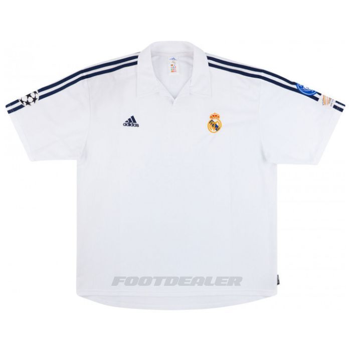 Maillot Real Madrid Domicile 2001 2002 Zidane