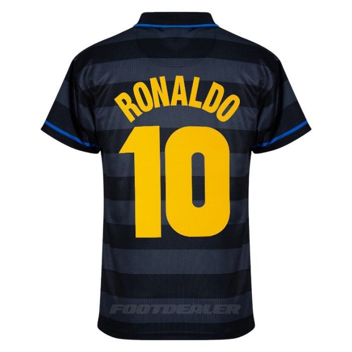 Maillot Retro Vintage Inter Milan Exterieur 1997 1998 Ronaldo