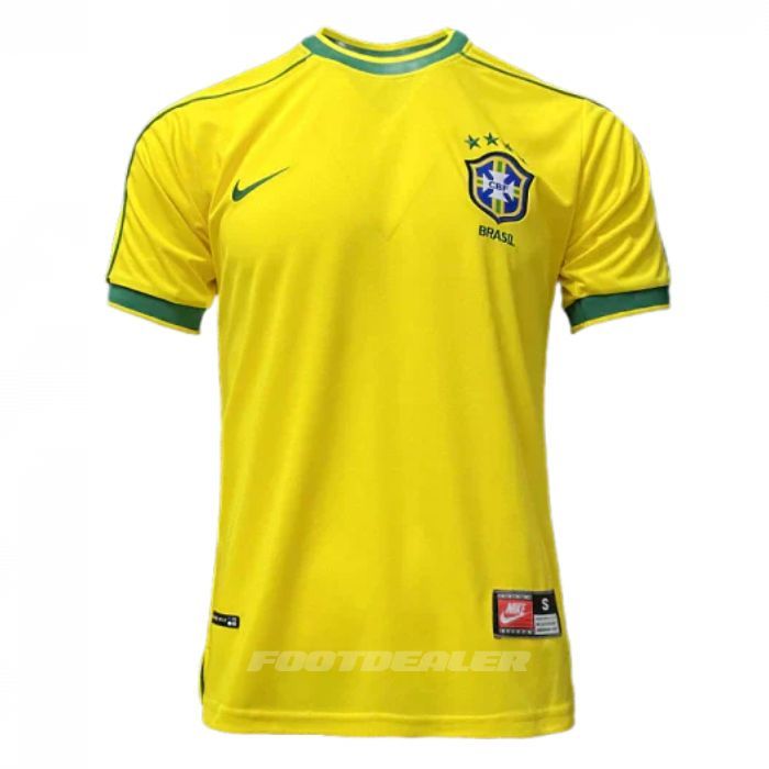 Maillot Bresil Domicile 1998