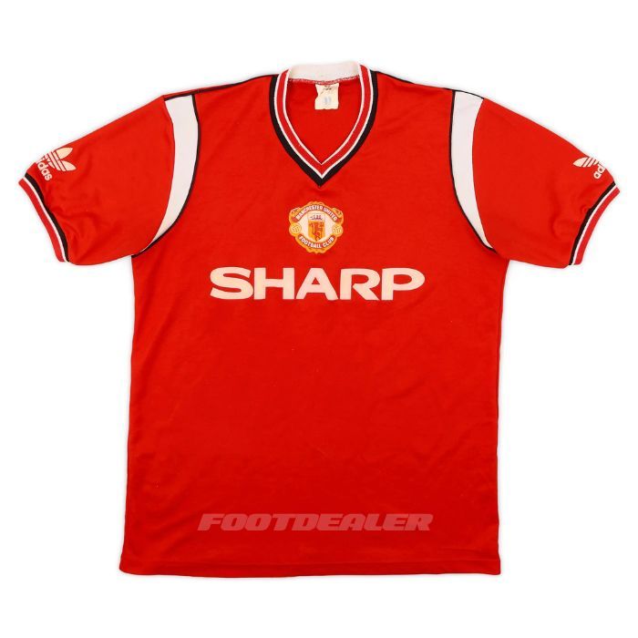 Maillot Manchester United Domicile 1984 1986