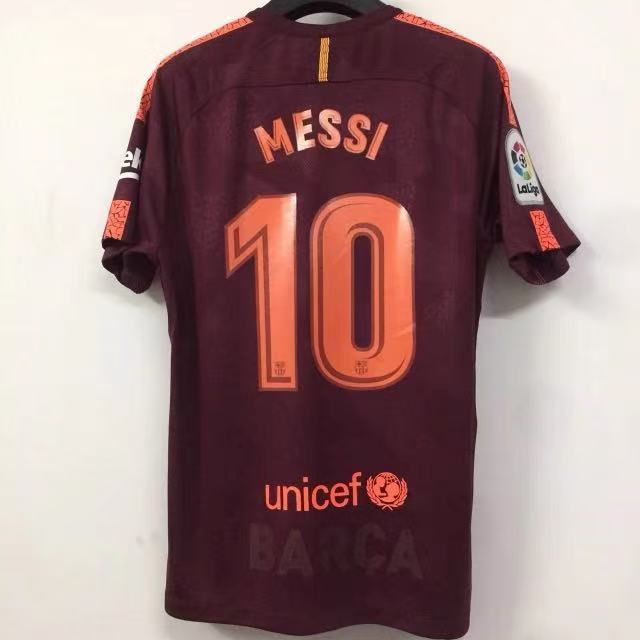 17/18  Barcelona third jersey 10