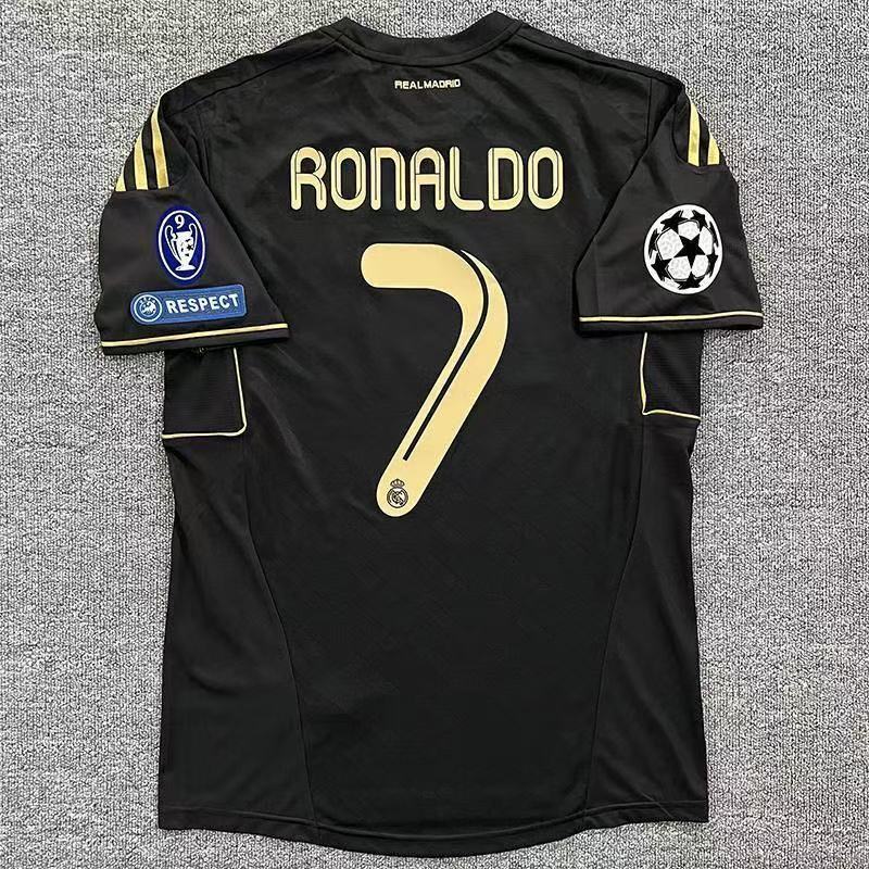 11/12 Real Madrid away jersey UCL 7 # Ronaldo