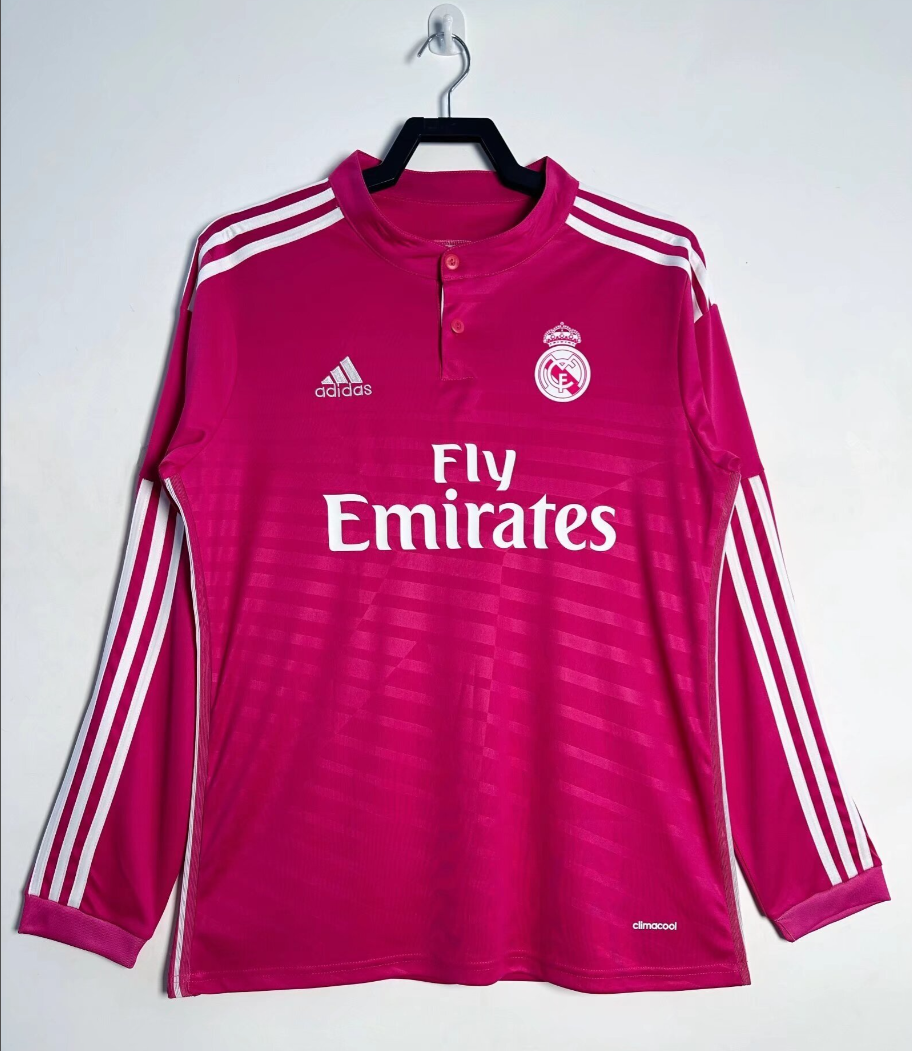 14/15 Real Madrid away jersey long sleeves UCL 7 # Ronaldo