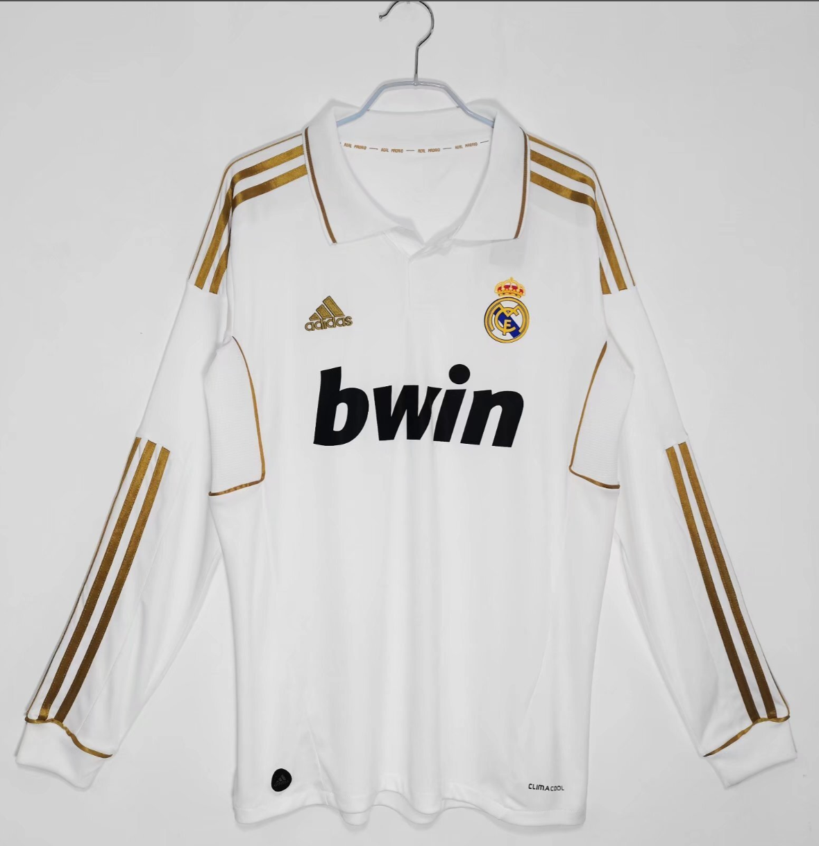 11/12 Real Madrid home jersey long sleeved UCL 7 # Ronaldo