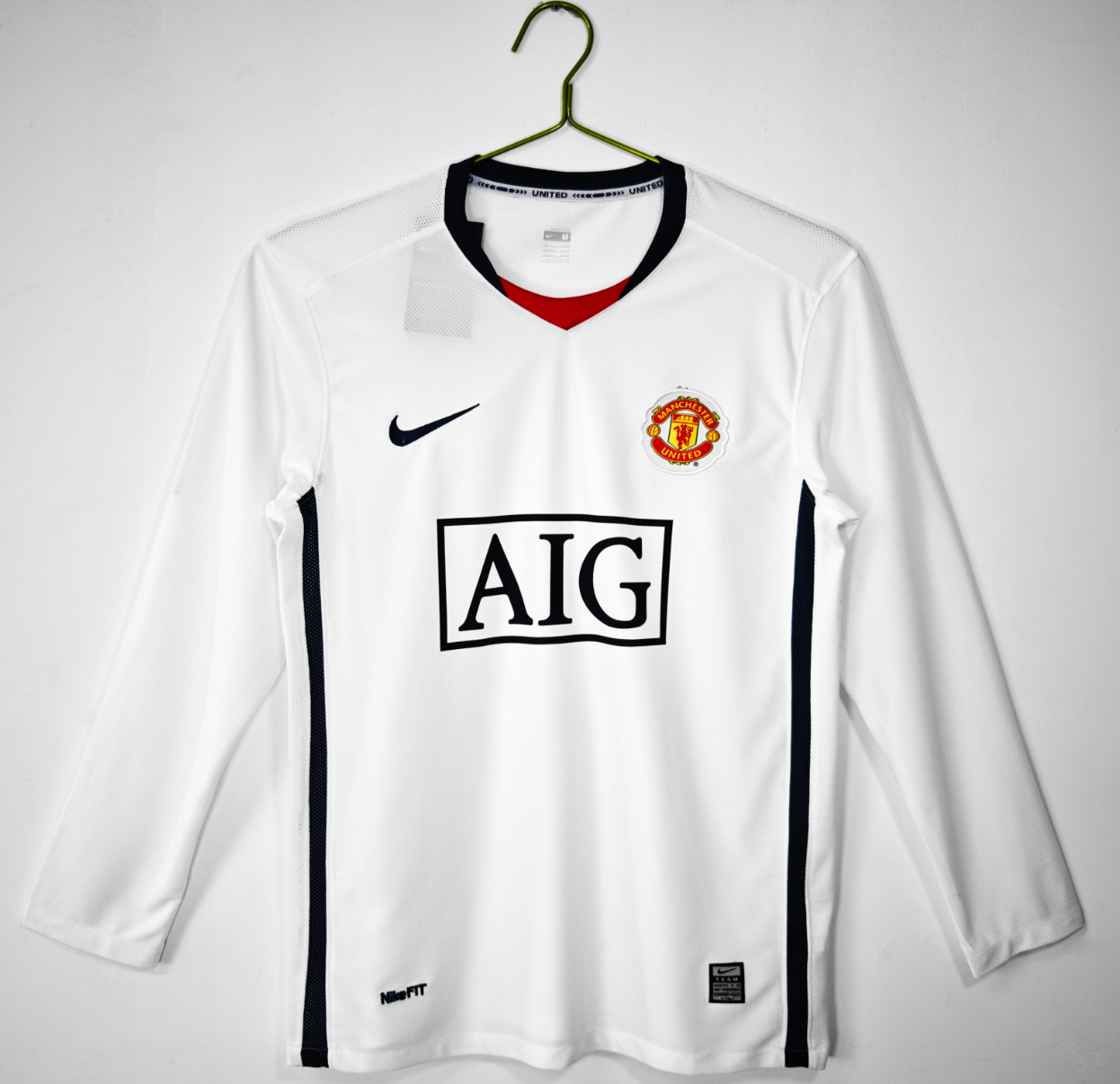 08/09 Manchester United away long sleeves jersey # 7 Ronaldo