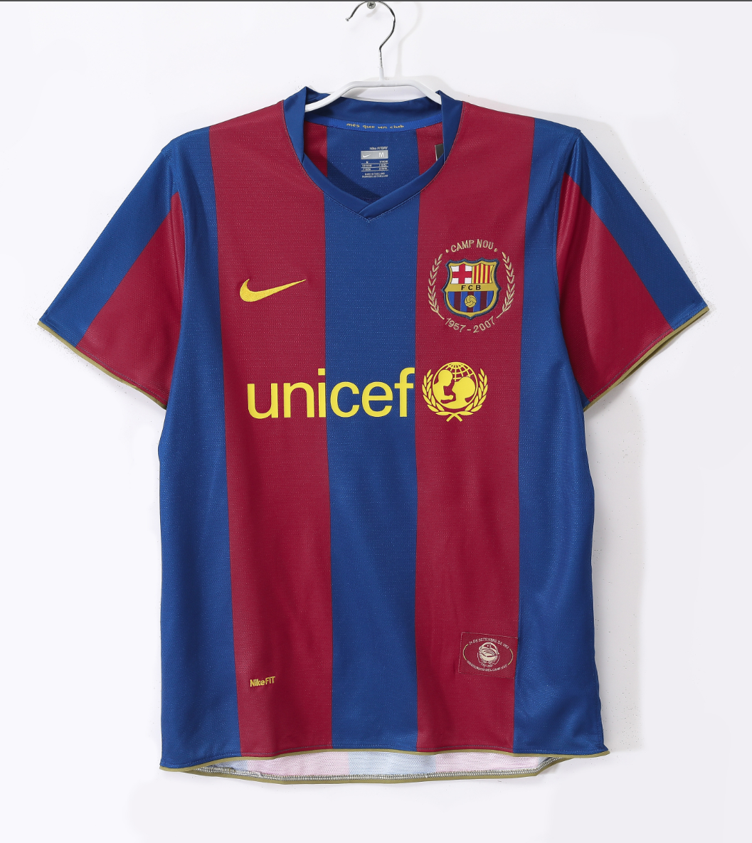 07/08 Barcelona home jersey 19 MESSI