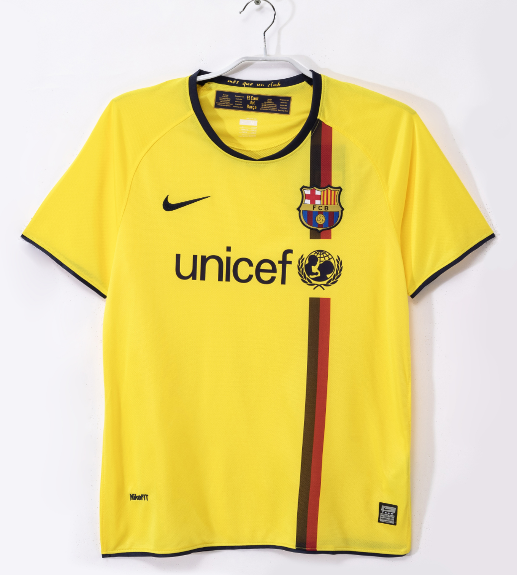 08/09 Barcelona away jersey 10 MESSI