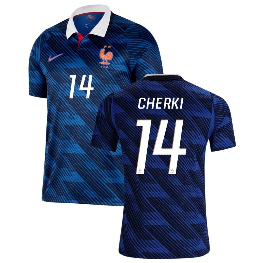 Maillot Equipe de France Domicile Coupe du Monde 2026 Cherki
