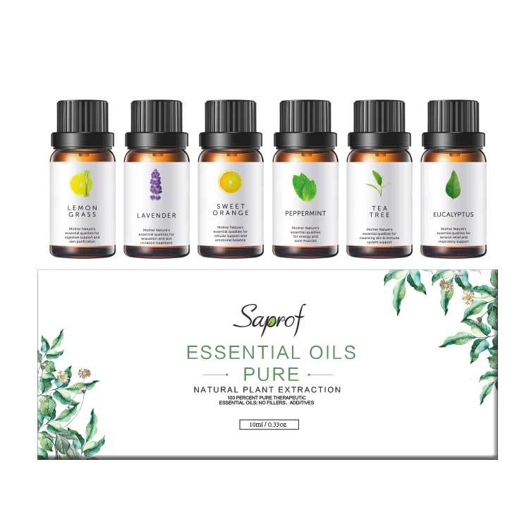 Private label 100% pure natural essential oil set For gift Relief Relaxation Anxiety
