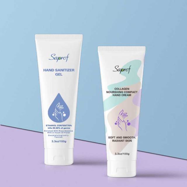 Pack of Disinfectant Hand Sanitizer Gel And Hand Cream