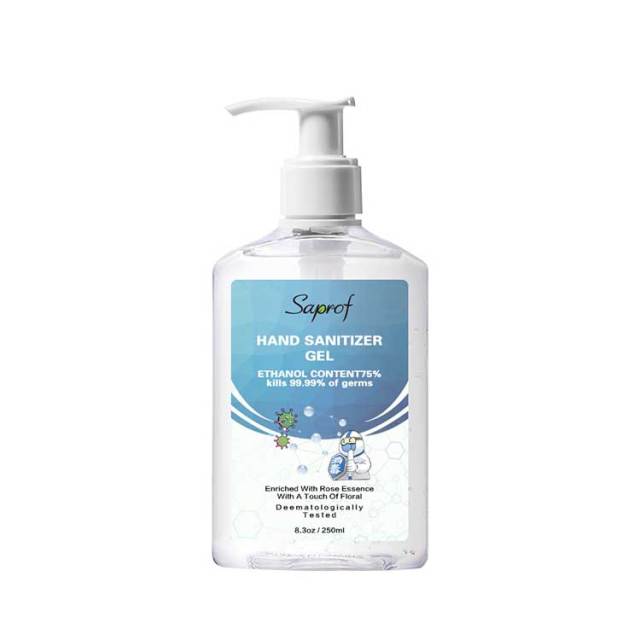 Different Sizes 75% Alcohol Disinfectant Hand Sanitizer Gel