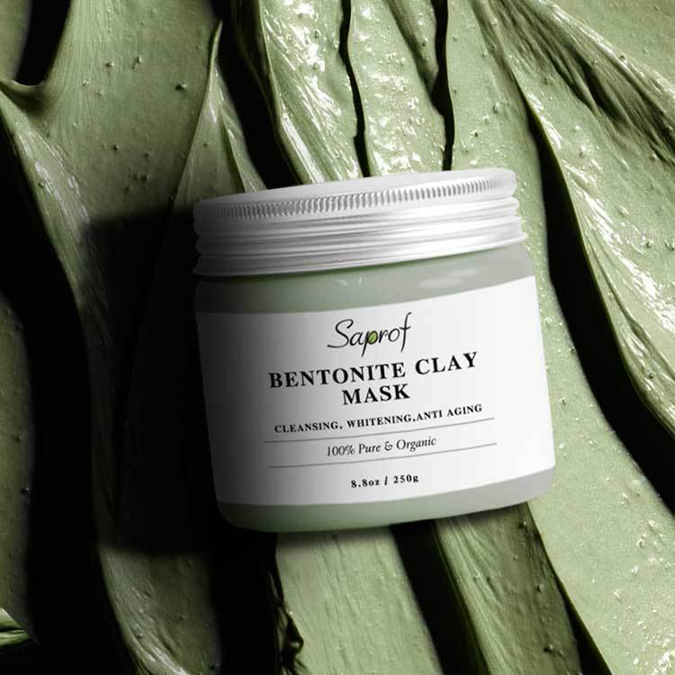 Bentonite clay mask