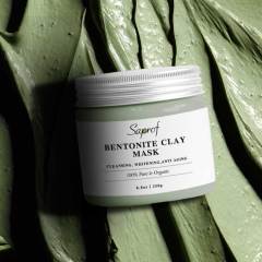 Bentonite clay mask