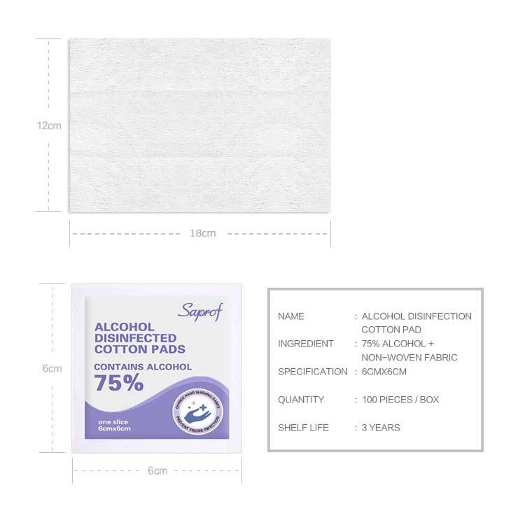 Disposable 2-Ply Sterile Alcohol Prep Pads
