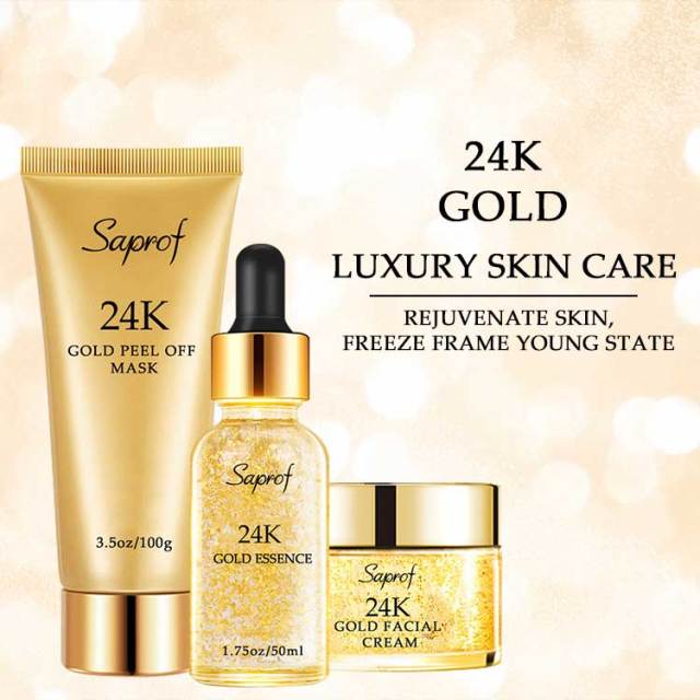 24K Gold Skin Care Set