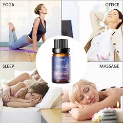 OEM Private Label Therapeutic Grade10ml 3pcs Relaxing Joy Good Sleeping Blend Essential Oil Set