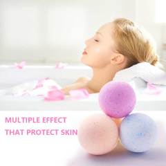 Saprof Wholesale 6 CBD Bath Bombs Gift Set bubble bath Fizzies Relieve Pain Reduce Anxiety for Amazon Ebay Wish Seller