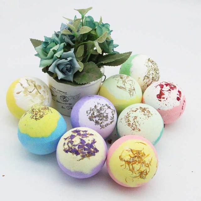 bath ball bath bombs set