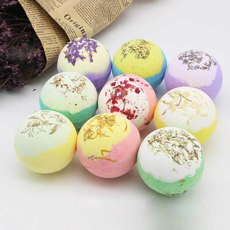 bath ball bath bombs set