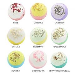 bath ball bath bombs set