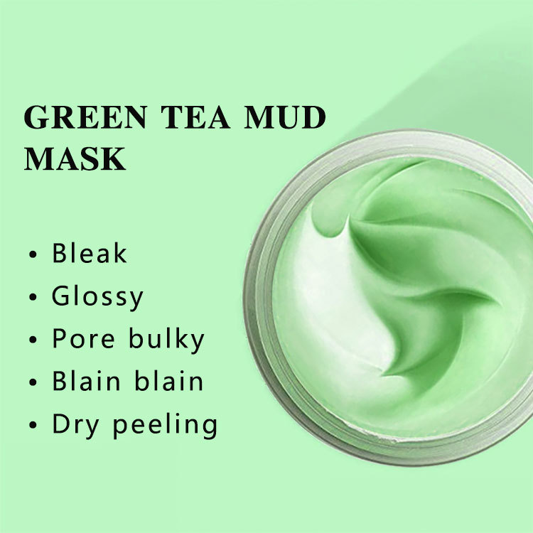 Green tea mud mask