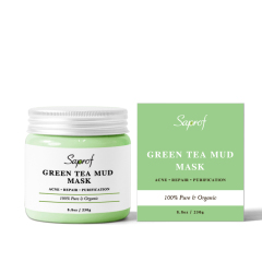 Green tea mud mask