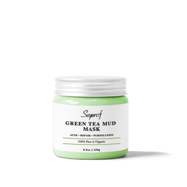 Green tea mud mask