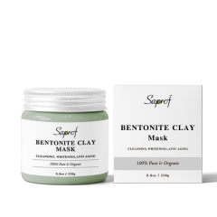 Bentonite clay mask