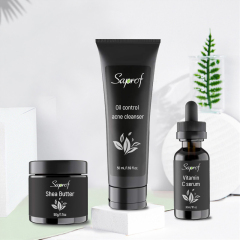 Shea Butter / Vitamin C serum / Oil control acne cleanser